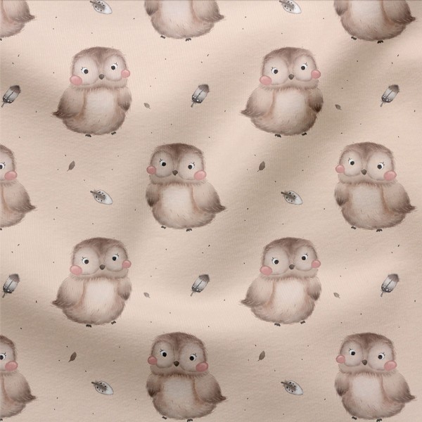 Jerseystoff Lovely Owl