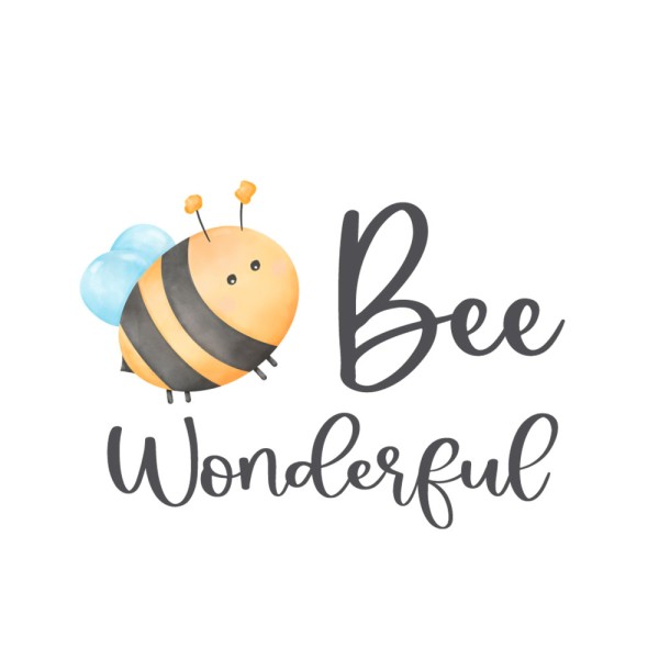 Bügelbild Bee Wonderful MINI