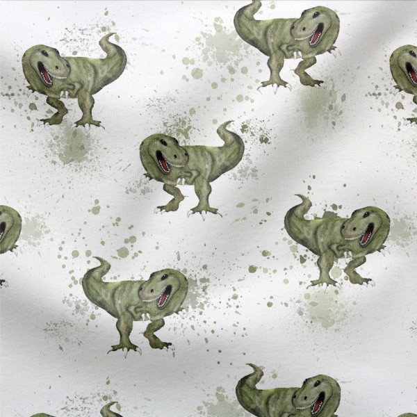 Jerseystoff Digitaldruck Dinosaurier